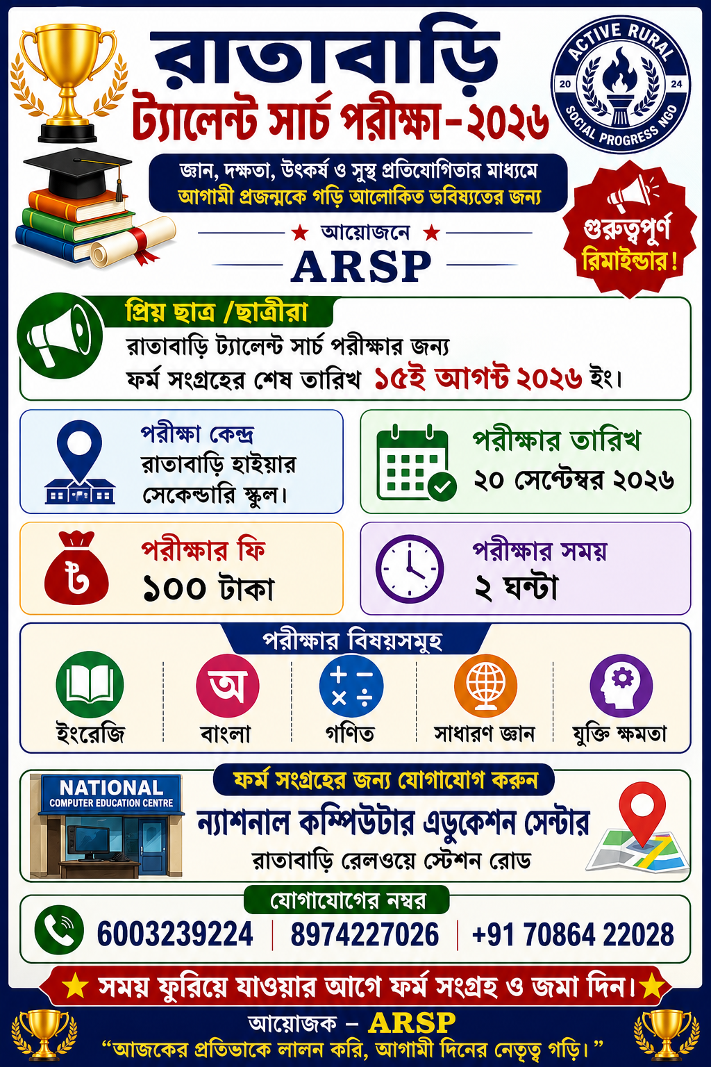 ARSP ACTIVITY